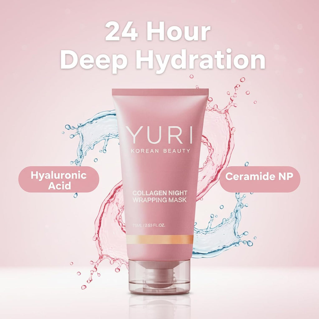 YURI BEAUTY Collagen Night Wrapping Mask