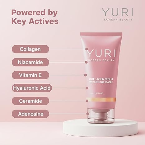 YURI BEAUTY Collagen Night Wrapping Mask
