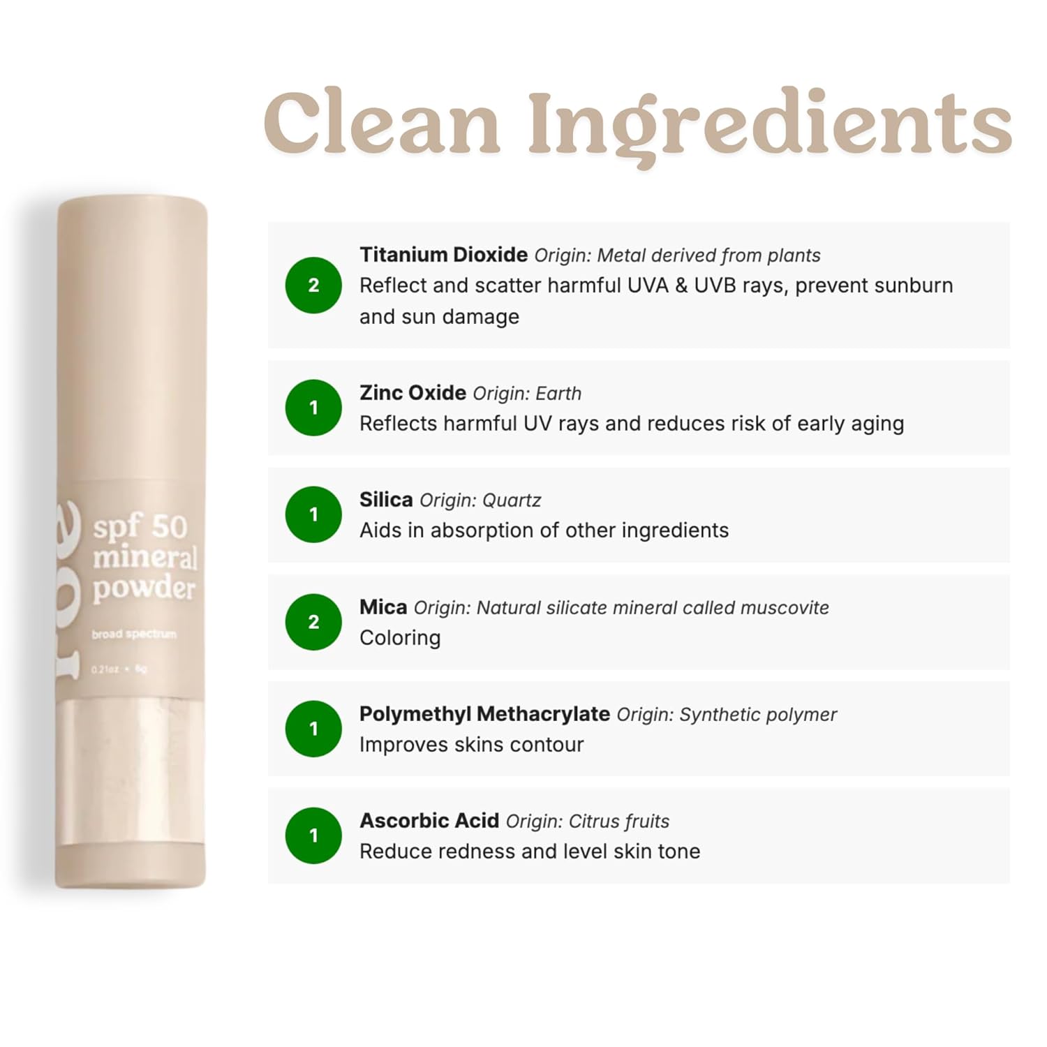 SPF 50 Mineral Powder