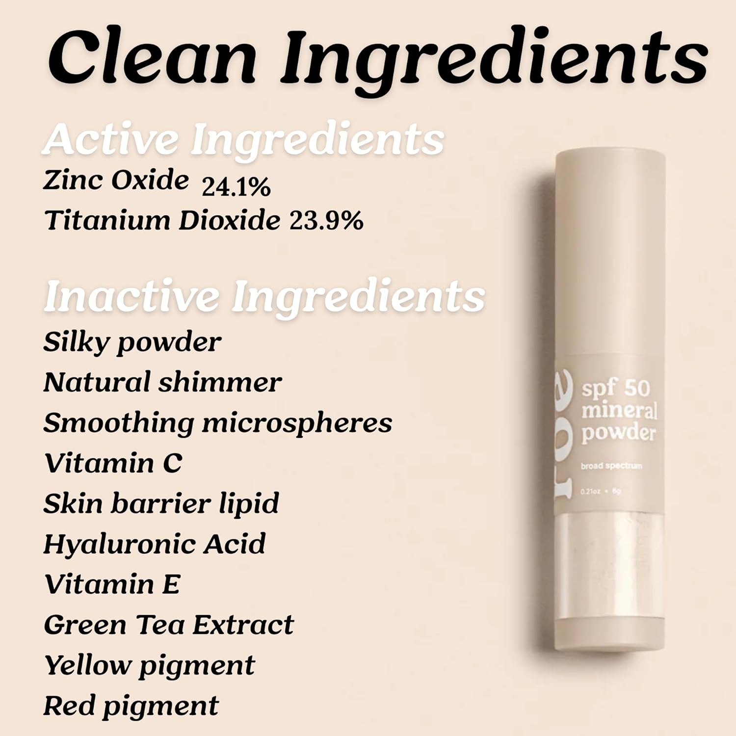 SPF 50 Mineral Powder